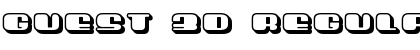 Download Guest 3D Regular Font Title Preview