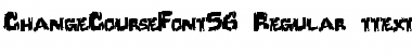 Download ChangeCourseFont56 Regular Font Title Preview
