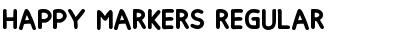 Download Happy markers Regular Font Title Preview
