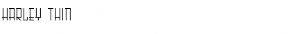 Download HARLEY Thin Font Title Preview