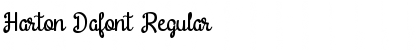 Download Harton Dafont Regular Font Title Preview