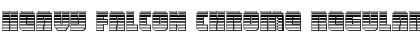 Download Heavy Falcon Chrome Regular Font Title Preview