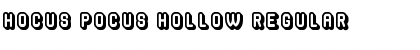 Download Hocus Pocus Hollow Regular Font