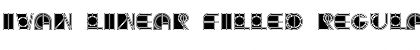 Download Ivan Linear Filled Regular Font Title Preview