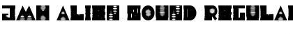 Download JMH Alien Sound Regular Font Title Preview