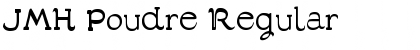 Download JMH Poudre Regular Font Title Preview