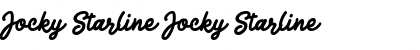 Download Jocky Starline Jocky Starline Font Title Preview