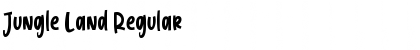 Download Jungle Land Regular Font Title Preview