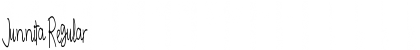 Download Junnita Regular Font Title Preview