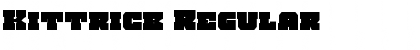 Download Kittrick Regular Font Title Preview