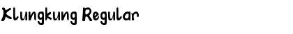 Download Klungkung Regular Font Title Preview