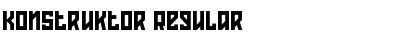 Download Konstruktor Regular Font Title Preview