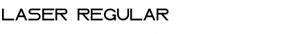 Download LASER Regular Font Title Preview