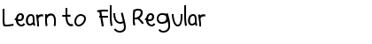 Download Learn to  Fly Regular Font Title Preview