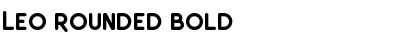 Download Leo Rounded Bold Font Title Preview