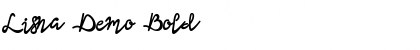 Download Lisna Demo Bold Font Title Preview