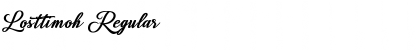 Download Losttimoh Regular Font Title Preview