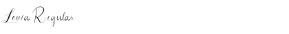 Download Lovia Regular Font Title Preview