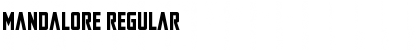 Download Mandalore Regular Font Title Preview