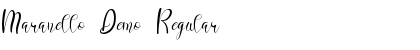 Download Maranello Demo Regular Font Title Preview