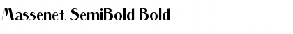 Download Massenet SemiBold Font