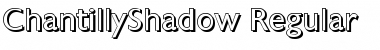 Download ChantillyShadow Regular Font Title Preview