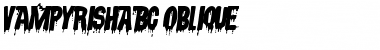 Download VampyrishABC-Oblique Font