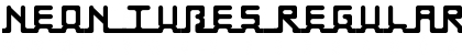 Download Neon Tubes Regular Font Title Preview