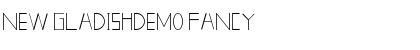 Download New GLADISHdemo Fancy Font