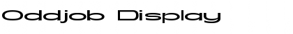 Download Oddjob Display Font