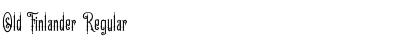 Download Old Finlander Regular Font Title Preview