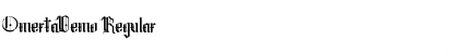 Download OmertaDemo Regular Font Title Preview