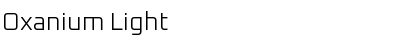 Download Oxanium Light Font Title Preview