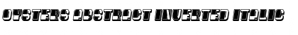 Download Oysters Abstract Inverted Italic Font Title Preview