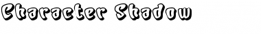 Download Character Shadow Font Title Preview
