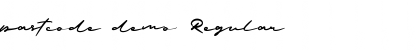Download pastcode demo Regular Font Title Preview