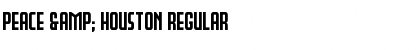 Download Peace & Houston Regular Font Title Preview
