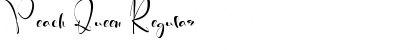 Download Peach Queen Regular Font Title Preview