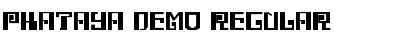 Download Phataya demo Regular Font Title Preview