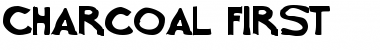 Download Charcoal first Normal Font Title Preview