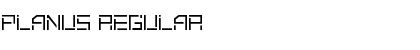 Download Planus Regular Font Title Preview
