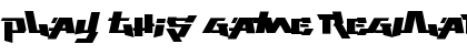 Download Play This Game Regular Font Title Preview