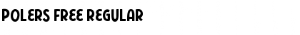 Download Polers Free Regular Font Title Preview