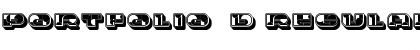 Download Portfolio 3D Regular Font Title Preview