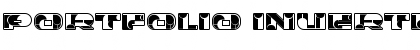 Download Portfolio Inverted Regular Font Title Preview