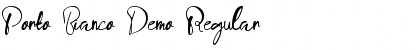 Download Porto Bianco Demo Regular Font Title Preview