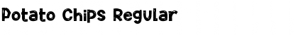 Download Potato Chips Regular Font Title Preview