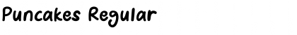 Download Puncakes Regular Font Title Preview