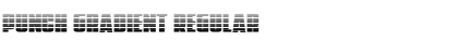 Download Punch Gradient Regular Font Title Preview