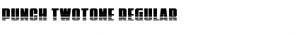 Download Punch Twotone Regular Font Title Preview